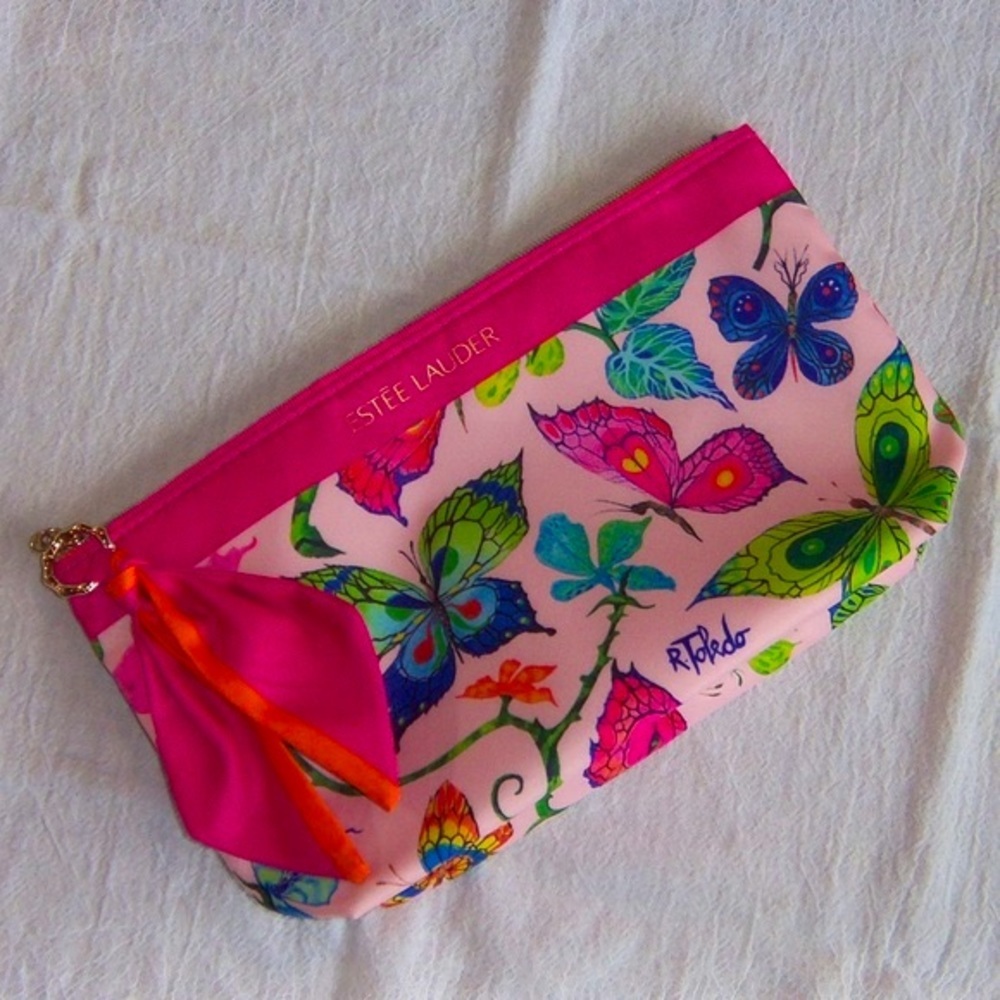 NEW! Estée Lauder cosmetic make up bag